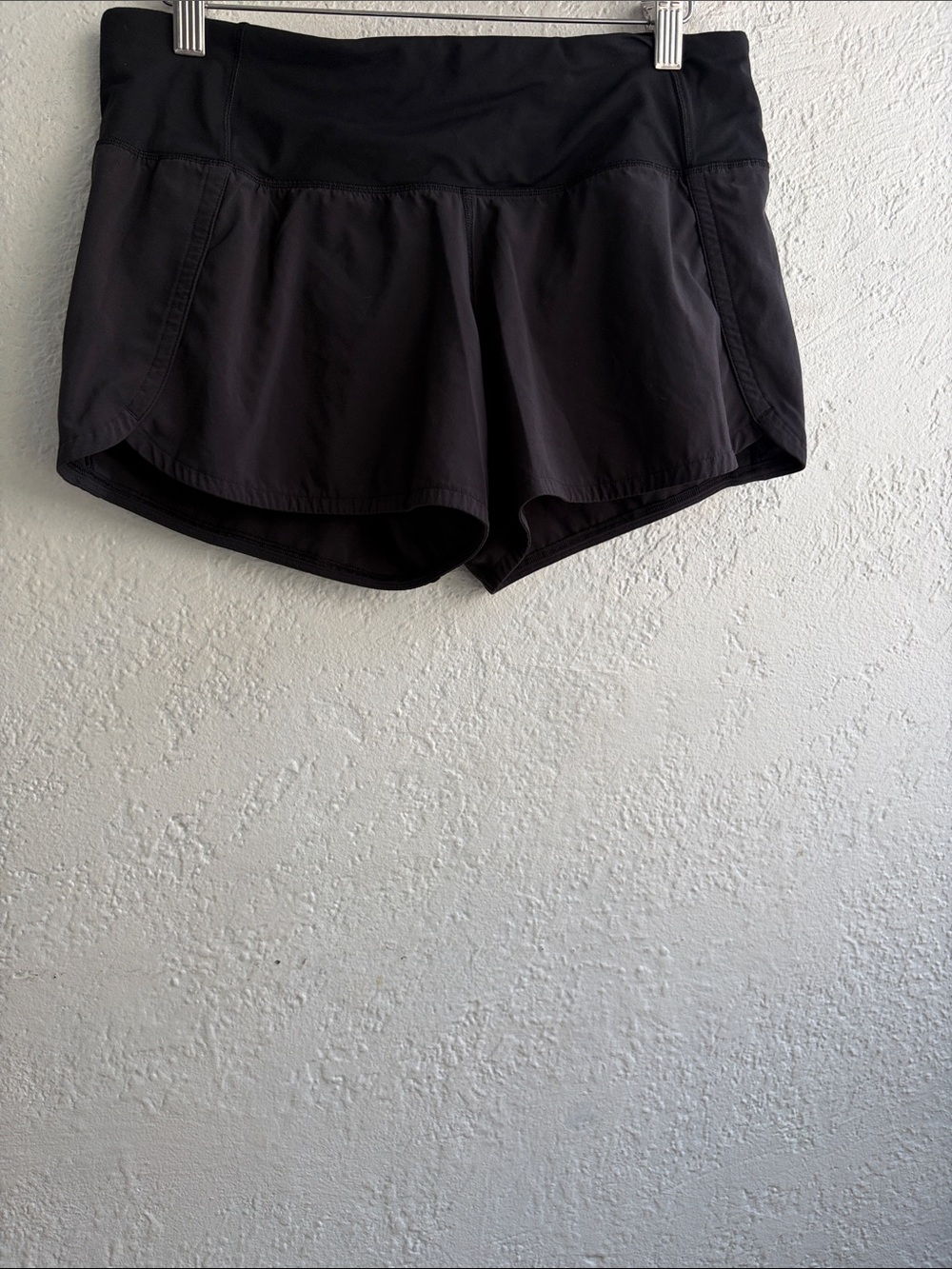 Lululemon Women’s Black Athletic Shorts - Comfortable Performance Short